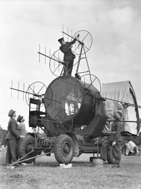 British and American radars of the Second World War period used in ...