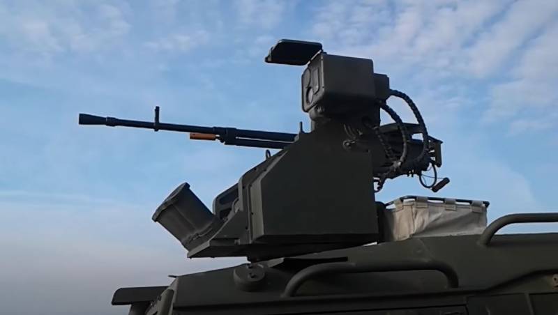 Подразделения спецназначения используют на Украине бронемашины Тигр-М с боевым модулем Арбалет-ДМ