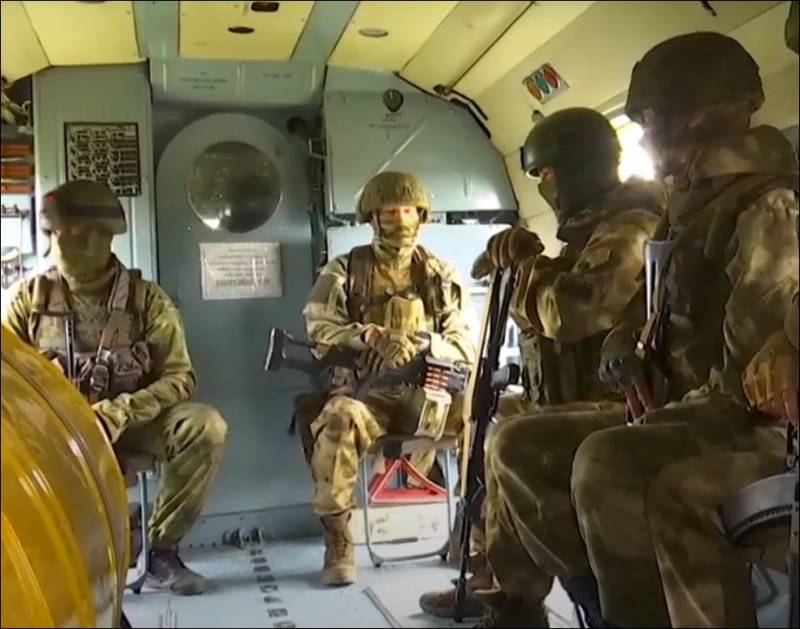 Минобороны показало видео боевой работы группы огневой поддержки армейской авиации ЗВО
