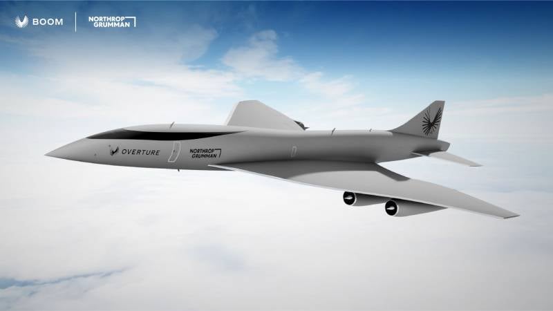 Supersonic passenger aircraft Boom Overture for the US Air Force