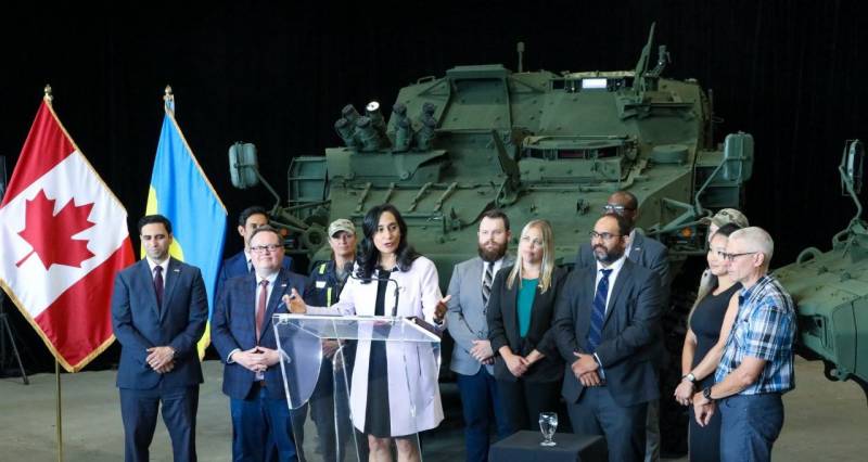 Министр обороны Канады подтвердила передачу Украине бронетранспортёров LAV II CSV Super Bison