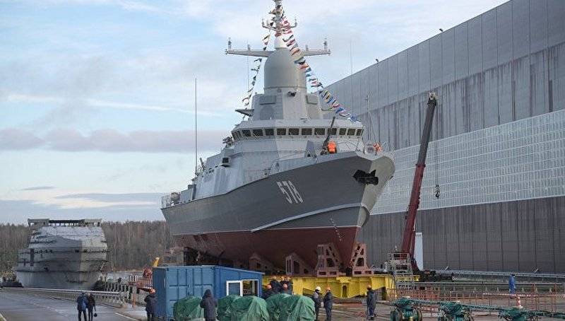 Названы сроки передачи ВМФ России МРК «Буря» проекта 22800 «Каракурт»