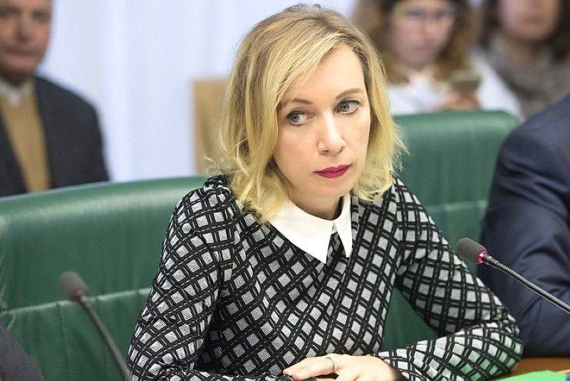 Zakharova advised the head of the British Foreign Office to call the US ambassador instead of the representative of China