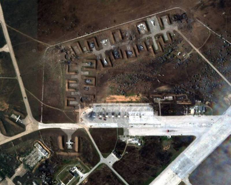 Чиновник Пентагона: Взрывы на аэродроме в Новофёдоровке в Крыму были  вызваны украинским обстрелом