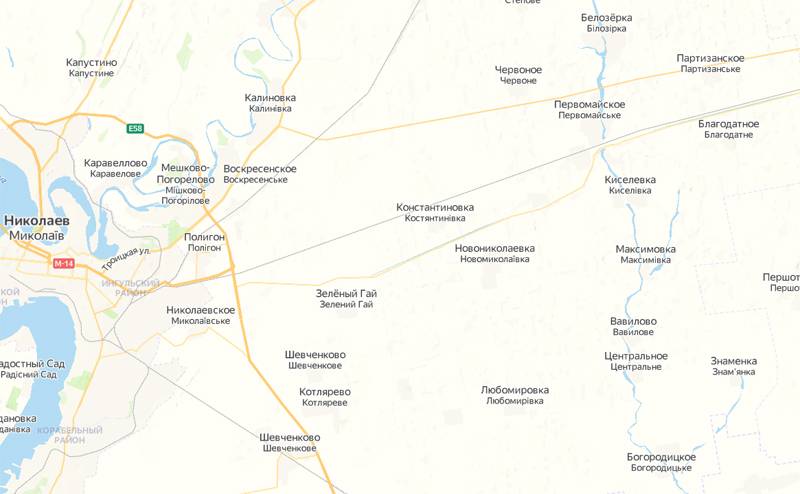 Venäjän federaation asevoimat vapauttivat Blagodatnojen ja saivat mahdollisuuden edetä kohti Nikolaevia Ingulets-kanavaa pitkin
