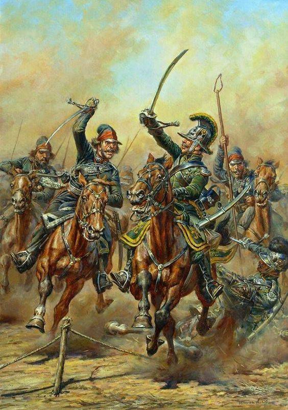 Wie Don Platov Sebastianis Division bei Molev Bolot besiegte