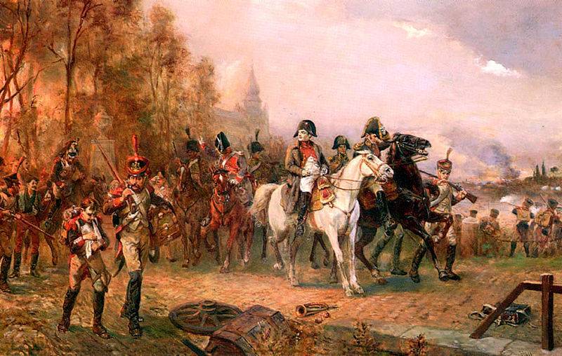 "¡A las bayonetas!" Batalla de Borodinó
