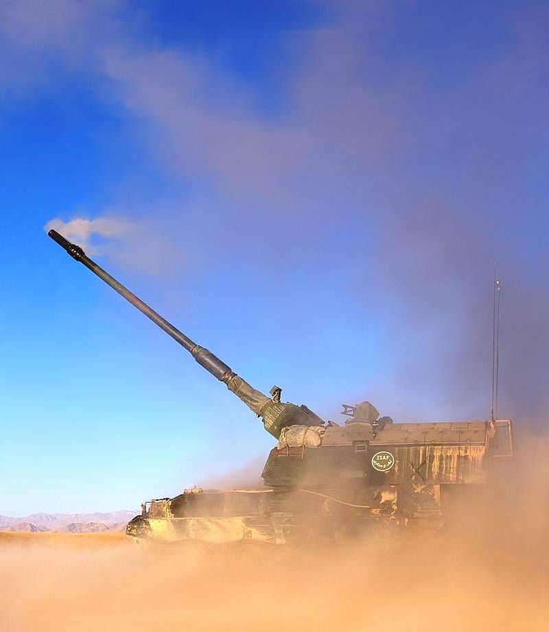 German self-propelled artillery PzH 2000. Source: ru.wikipedia.org