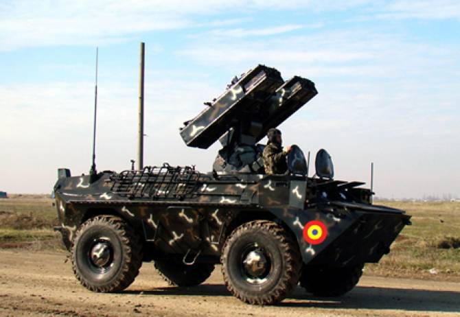 Зенитно-ракетни системи на противовъздушната отбрана на Румъния