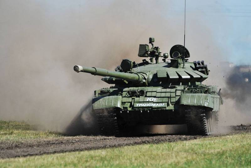 T-62, שעבר מודרניזציה לפי הגרסה של לשכת העיצוב Transmash. מקור: warfiles.ru