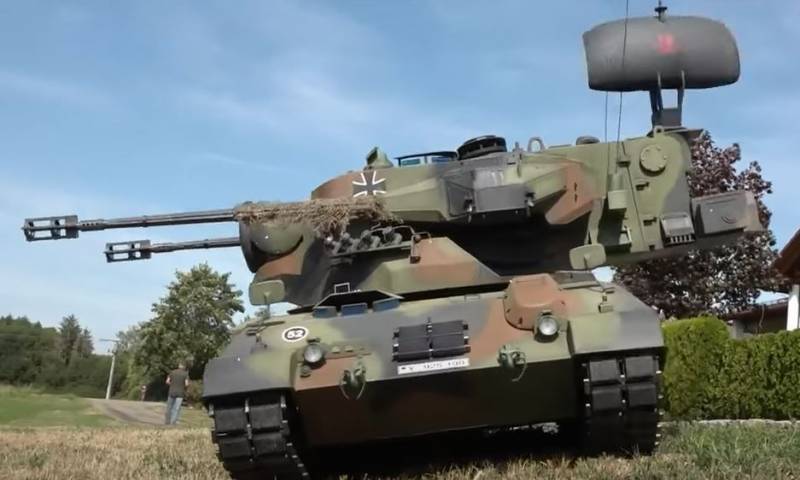 Германия передала Украине очередную партию ЗСУ Gepard 1A2