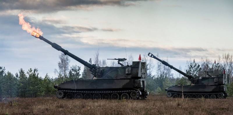 Латвия передала Украине американские самоходные артиллерийские установки M109