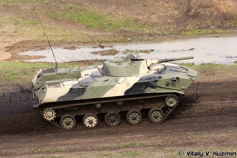 דוגמה לשימוש בסגסוגת ABT-101: רכב קרבי מוטס BMD-1. מקור: vitalykuzmin.net