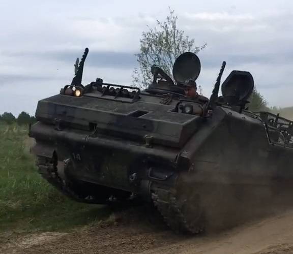 Τεθωρακισμένα οχήματα μεταφοράς προσωπικού YPR-765 στην Ουκρανία