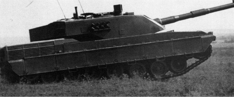Salah satu prototipe C1 "Ariete". Sumber: warspot.ru