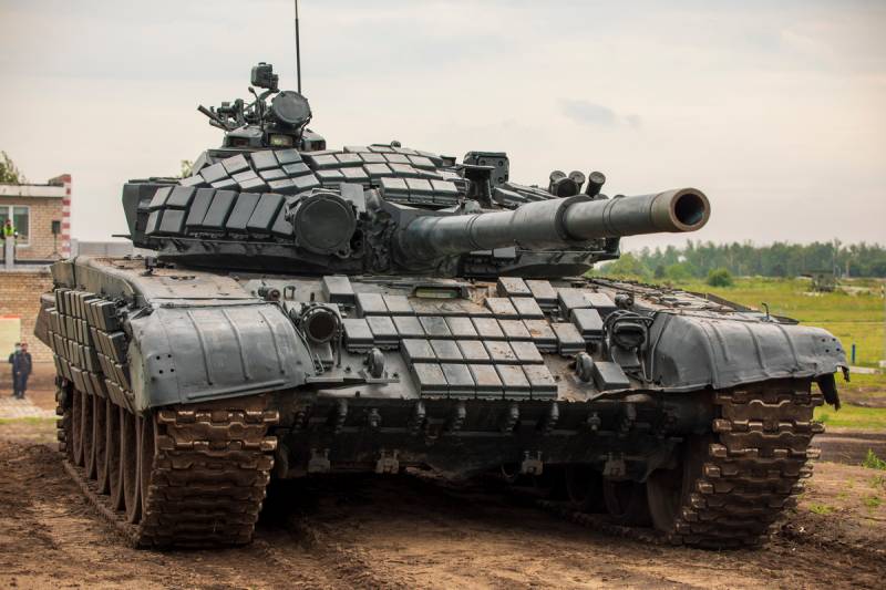 Tank T-72B1 minangka salah sawijining wakil saka warisan Soviet. Sumber: contract.mil.ru