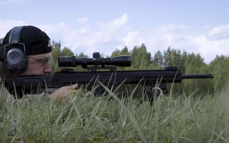Снайперские группы спецназа и ССО, действующие в зоне спецоперации, получили новую снайперскую винтовку СВЧ