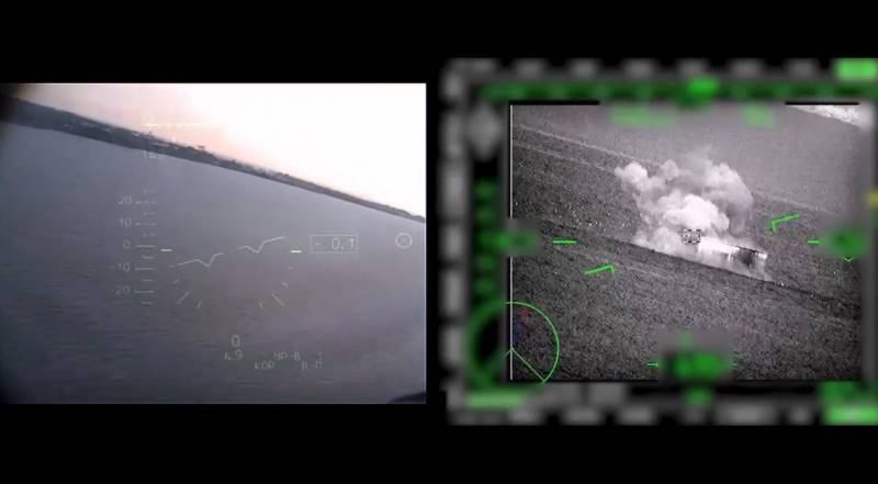 وزارت دفاع تصاویری از انهدام یک لنج با نیروی فرود اوکراینی در منطقه نیروگاه اتمی Zaporozhye را نشان داد.