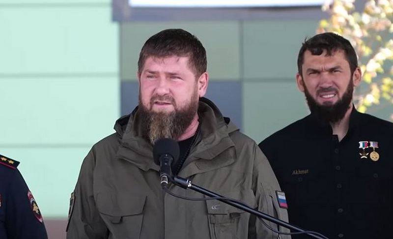 Ramzan Kadyrov bjöd in varje region i Ryssland att förbereda, utbilda och utrusta tusen volontärer