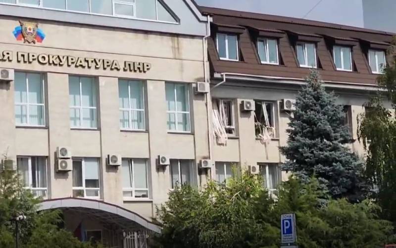 В здании Генпрокуратуры Луганской Народной Республики прогремел взрыв