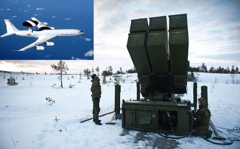北约国家的预警机和向乌克兰交付的 NASAMS 防空系统将关闭俄罗斯航空的低空飞行