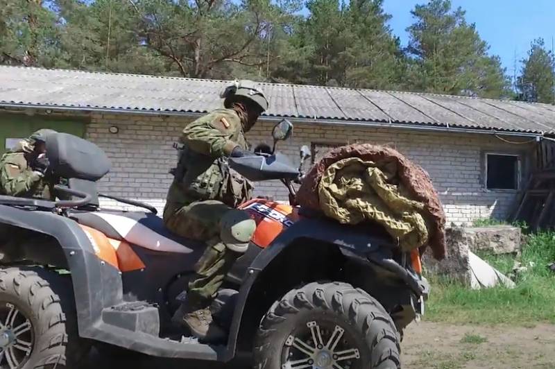 In Lithuania, the exercises of the Volunteer Forces began with the development of "guerrilla methods"