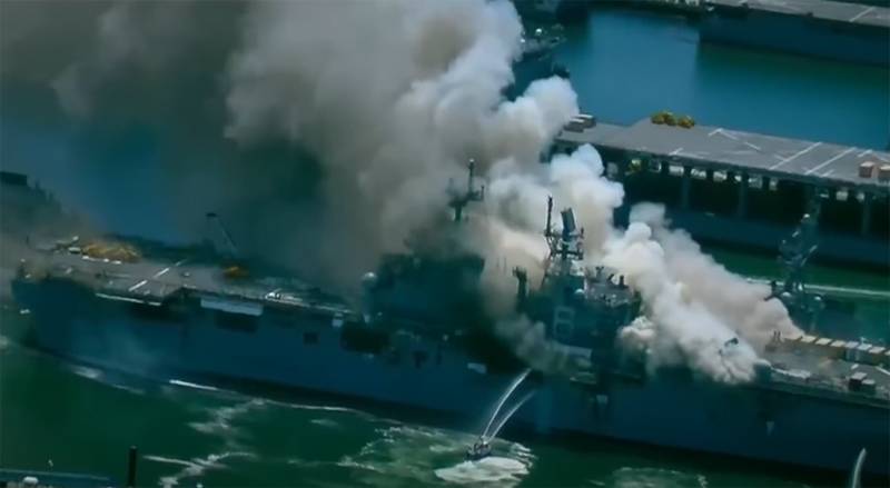 Dans le cas de l'incendie volontaire du navire de la marine américaine Bonhomme Richard en juillet 2020, de nouveaux détails sont apparus
