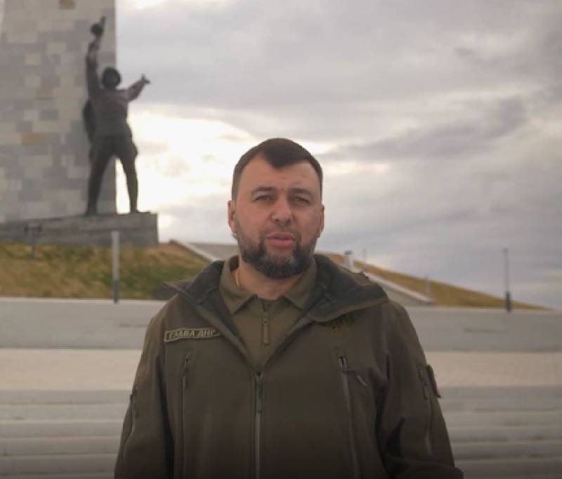 "Pendant plus de 3000 XNUMX jours, nous nous sommes battus pour le droit de faire partie de la Russie": le chef de la RPD s'est adressé au peuple suite aux résultats du référendum