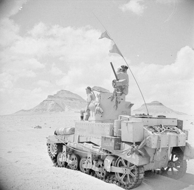 Defeat of Rommel's army at the Battle of Alam el-Khalfa