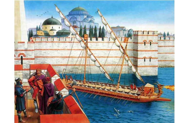 Jak „řecký oheň“ zachránil Konstantinopol
