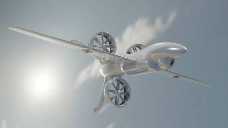 DARPA lanza ANCILLARY Tailsitter Drone Development