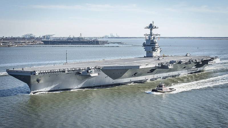USS Gerald Ford, the first aircraft carrier in its class, will take part in NATO exercises in the Atlantic