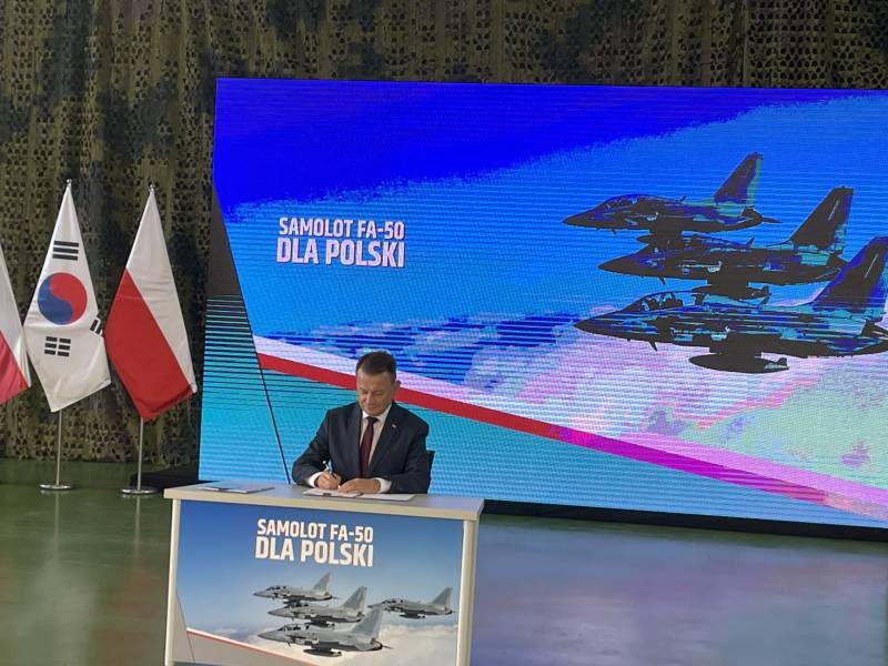 "Neuvostoliiton hävittäjien lopun alku Puolan ilmavoimissa": Varsova allekirjoitti sopimuksen Etelä-Korean lentokoneiden toimittamisesta