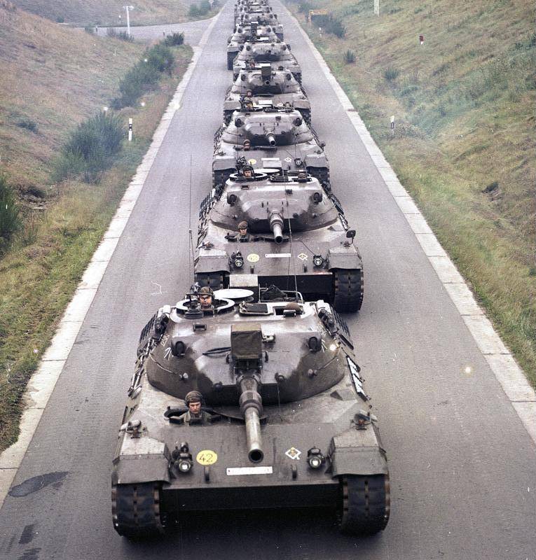 סדרה מוקדמת של "Leopard-1". מקור: wikipedia.org