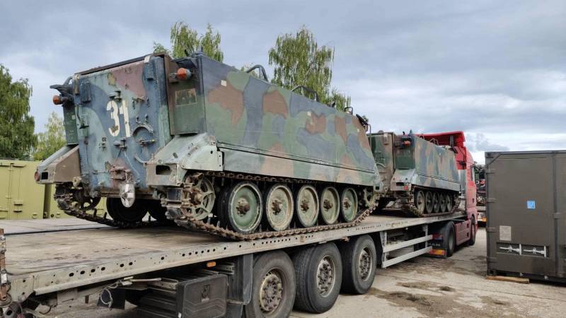 لیتوانی دسته دیگری از نفربرهای زرهی M113 آمریکایی را به اوکراین فرستاد