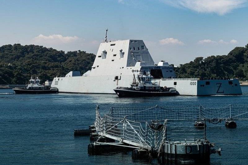 A Marinha dos EUA enviou o destróier furtivo Zumwalt para a costa da China para "criar um novo nível de complexidade no espaço de combate"