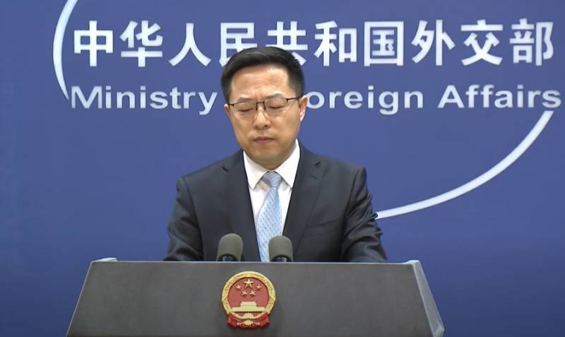 The Chinese Foreign Ministry reacted to the appeal of Vladimir Putin to the Russians