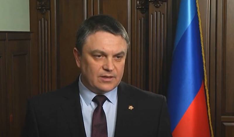 LPR:n johtaja puhui mahdollisesta päätöksestä ottaa käyttöön sotatila Donbassissa