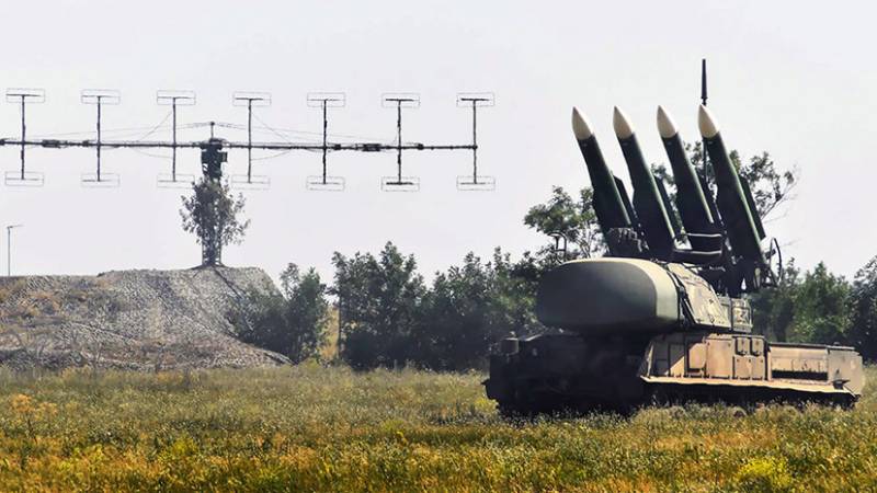 Украинские мобильные ЗРК войсковой ПВО, задействованные против российской авиации