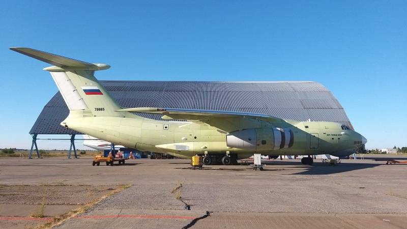 Третий построенный в этом году военно-транспортный самолёт Ил-76МД-90А приступил к лётным испытаниям