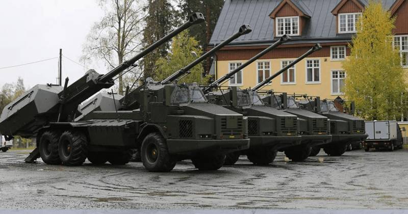 Швеция рассмотрит вопрос передачи Украине некоторого количества 155-мм колёсных САУ Archer