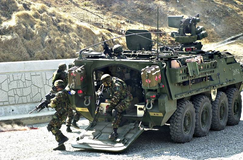 Атлантическая решимость: армия США в рамках ротации перебрасывает танки в Европу и бронемашины в Южную Корею