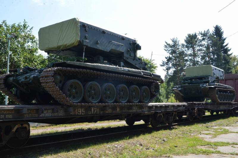 Un nuevo lote de TOS-1A "Solntsepek" para el ejército.