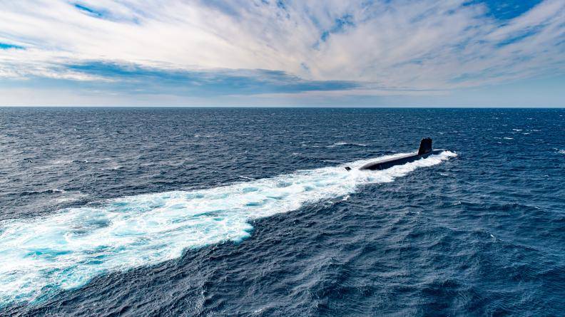 Sous-marins nucléaires équipés de missiles balistiques Triomphant (France)