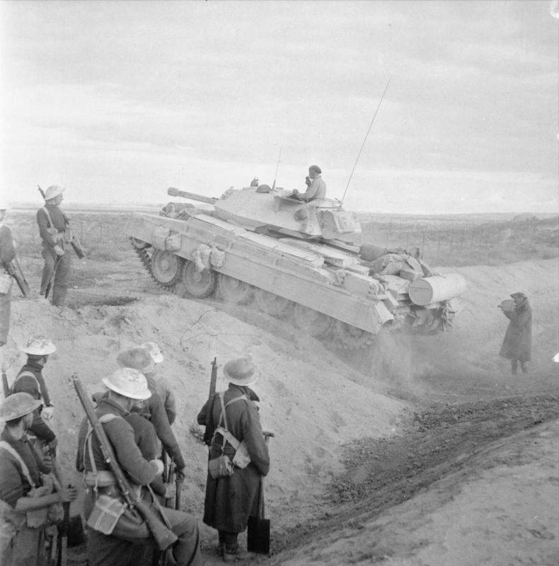 Wie Montgomerys 8. Armee Rommels Stellungen bei El Alamein stürmte