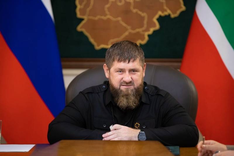 The head of Chechnya: The President of Russia awarded me the rank of Colonel General