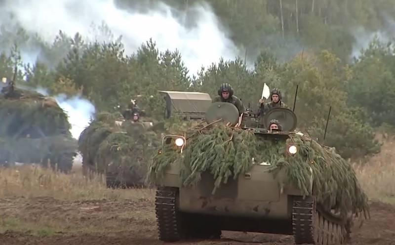 Ryssland och Vitryssland påbörjade utplaceringen av en gemensam regional grupp av trupper