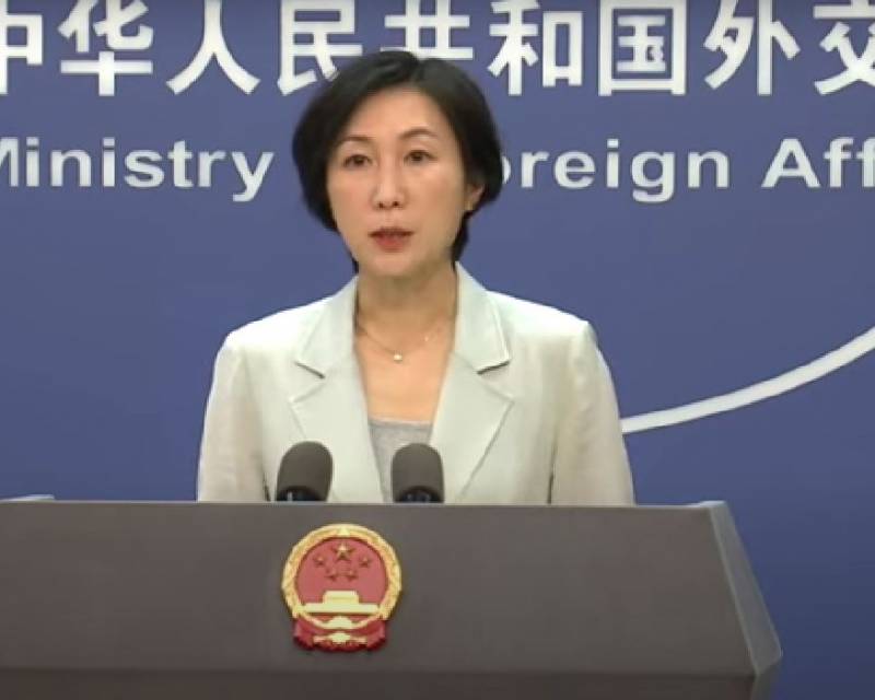 Kinesiska myndigheter kommenterade missilangrepp mot ukrainska mål