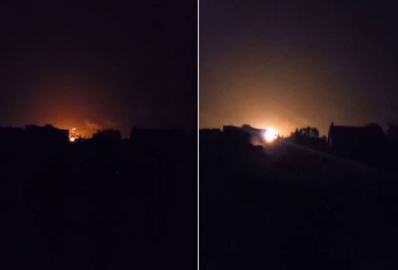 At night, Geran-2 drones hit enemy targets in Krivoy Rog and Nikolaev