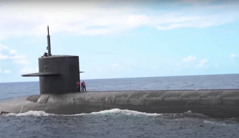 La marine américaine a délibérément révélé l'emplacement du sous-marin nucléaire de classe Ohio dans la mer d'Oman